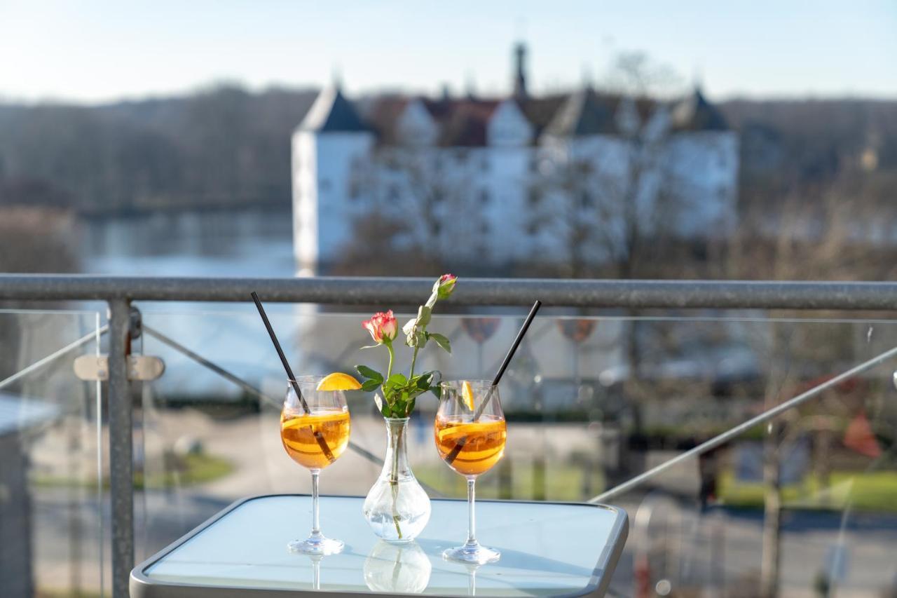 Hotel Am Wasserschloss 글룩스부르크 외부 사진